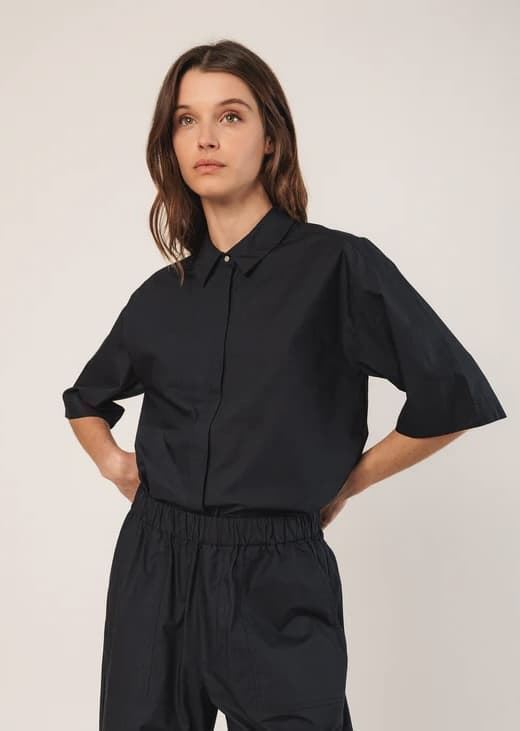 Camisa Indi & Cold Popelin lisa REF. AD100S - Imagen 2