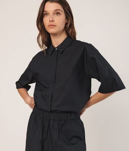 Camisa Indi & Cold Popelin lisa REF. AD100S - Imagen 2