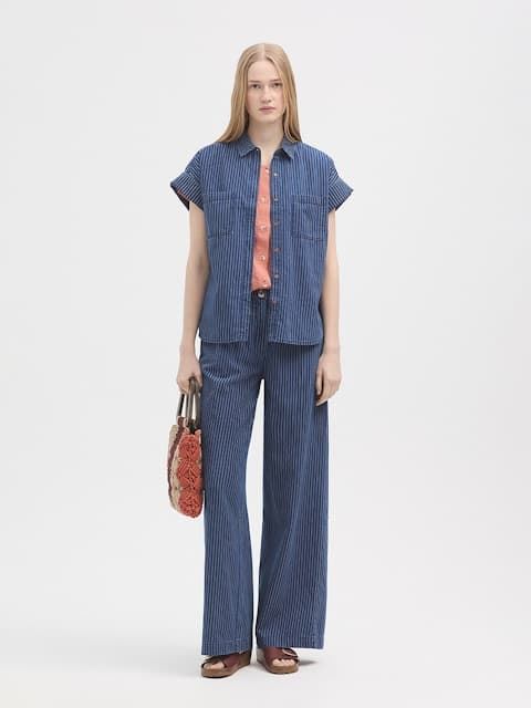 Camisa Nice Things vaquera rayas - Imagen 2