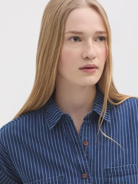 Camisa Nice Things vaquera rayas - Imagen 4