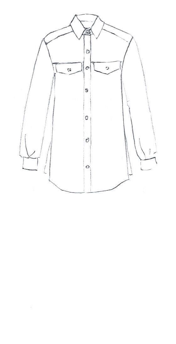 Camisa oky cuadros canesú - Imagen 3