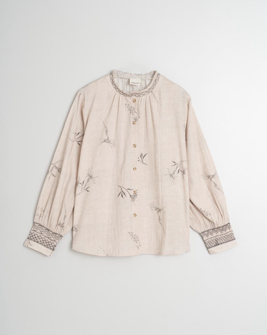 CamisaIndi & Cold 165 flores plumilla - Imagen 1