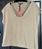Camiseta Alba Conde 2802 aberturas escote verde Kaki - Imagen 1