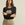 Camiseta Alba Conde detalle flor negra - Imagen 1