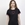 Camiseta Chokolat fashion negra vichy - Imagen 2