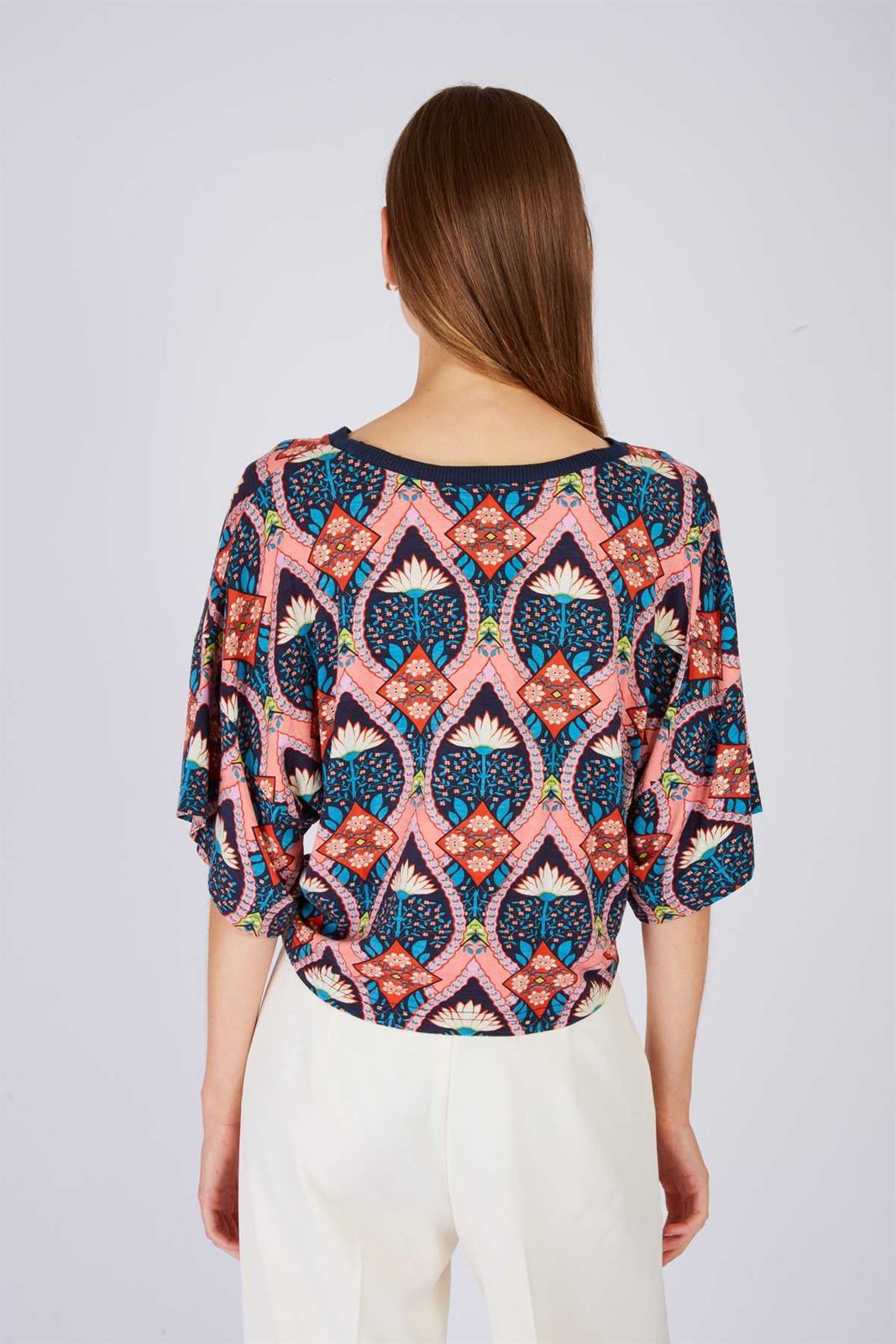 Camiseta Derhy ZENOBIE  PUNTO ALGODÓN - Imagen 6