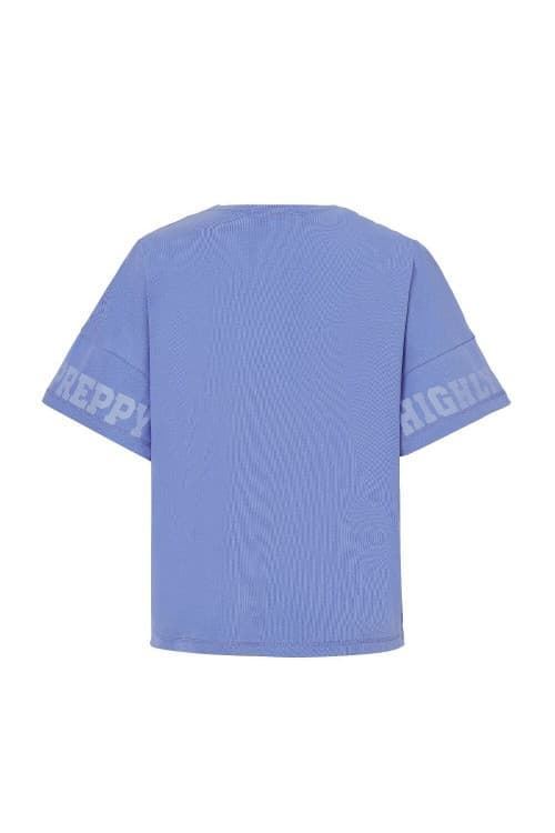 Camiseta Highly Preppy oversize azul. - Imagen 5