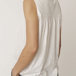 CAMISETA  Indi & Cold REF. SK431 COMBINADA BORDADA cruda - Imagen 2