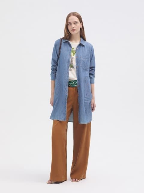 Camiseta Nice Things collage arbol crudo - Imagen 4