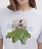 Camiseta Nice Things collage azaleas azul - Imagen 2