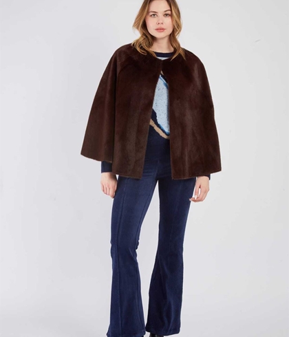 Capa Derhy REGINE VESTE Marrón chocolate - Imagen 1