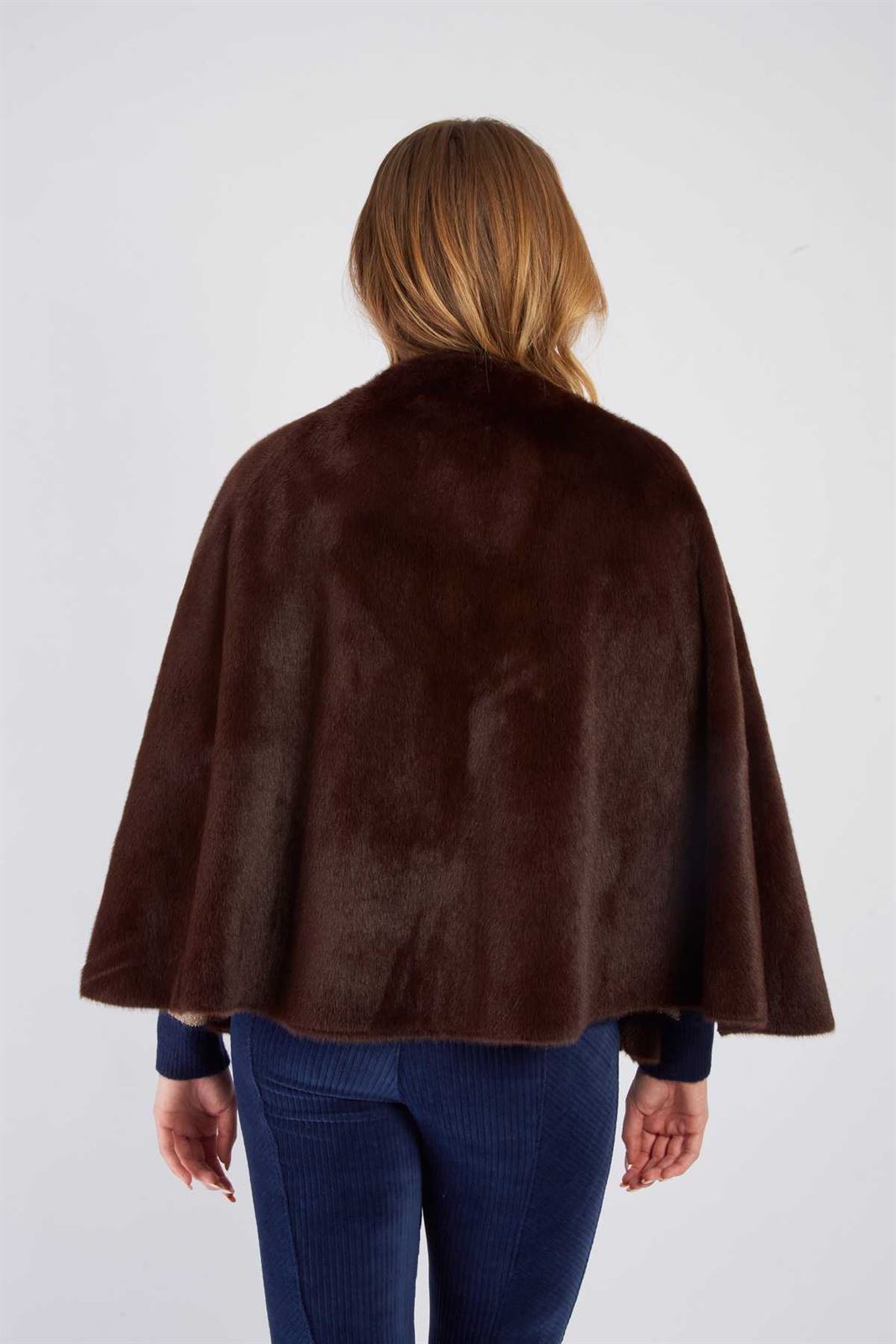Capa Derhy REGINE VESTE Marrón chocolate - Imagen 3