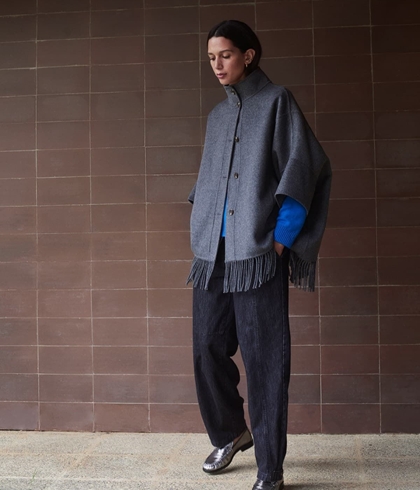 CAPA Yerse HANDMADE MEZCLA LANA FLECOS GRIS REF. 43609 - Imagen 1