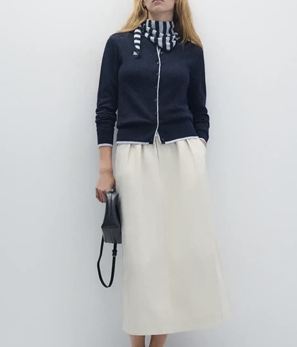 CARDIGAN ese O ese Ref.: 305212-1210 // CARDI.SKIN SET azul Navy - Imagen 2