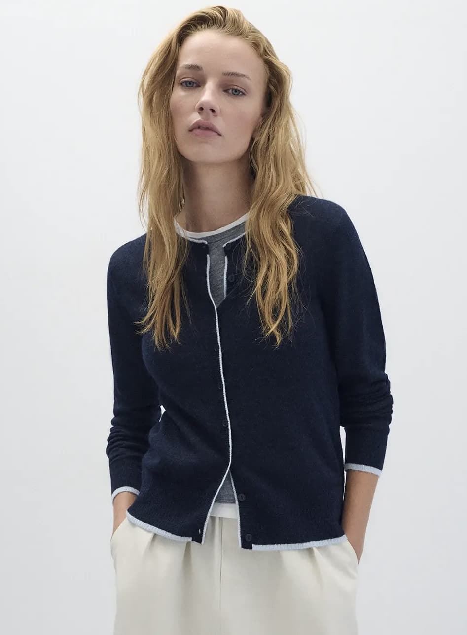 CARDIGAN ese O ese Ref.: 305212-1210 // CARDI.SKIN SET azul Navy - Imagen 3