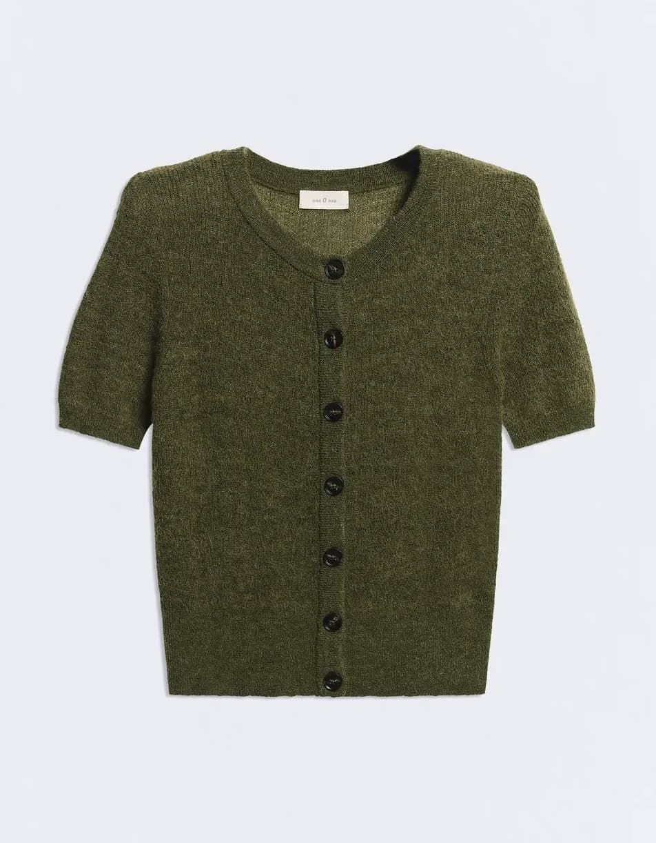 CARDIGAN ese O ese Ref.: 305227-1060 // CARDI.SABRINA VERDE eucalipto - Imagen 1