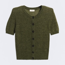CARDIGAN ese O ese Ref.: 305227-1060 // CARDI.SABRINA  VERDE eucalipto - Imagen 1