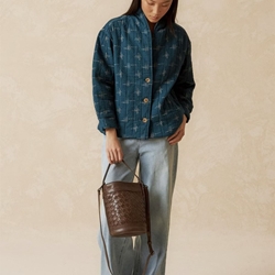 CAZADORA Indi & Cold AD181 Jaquard petroleo - Imagen 1