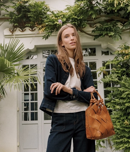 Cazadora Indi & Cold Denim BB290 navy - Imagen 1