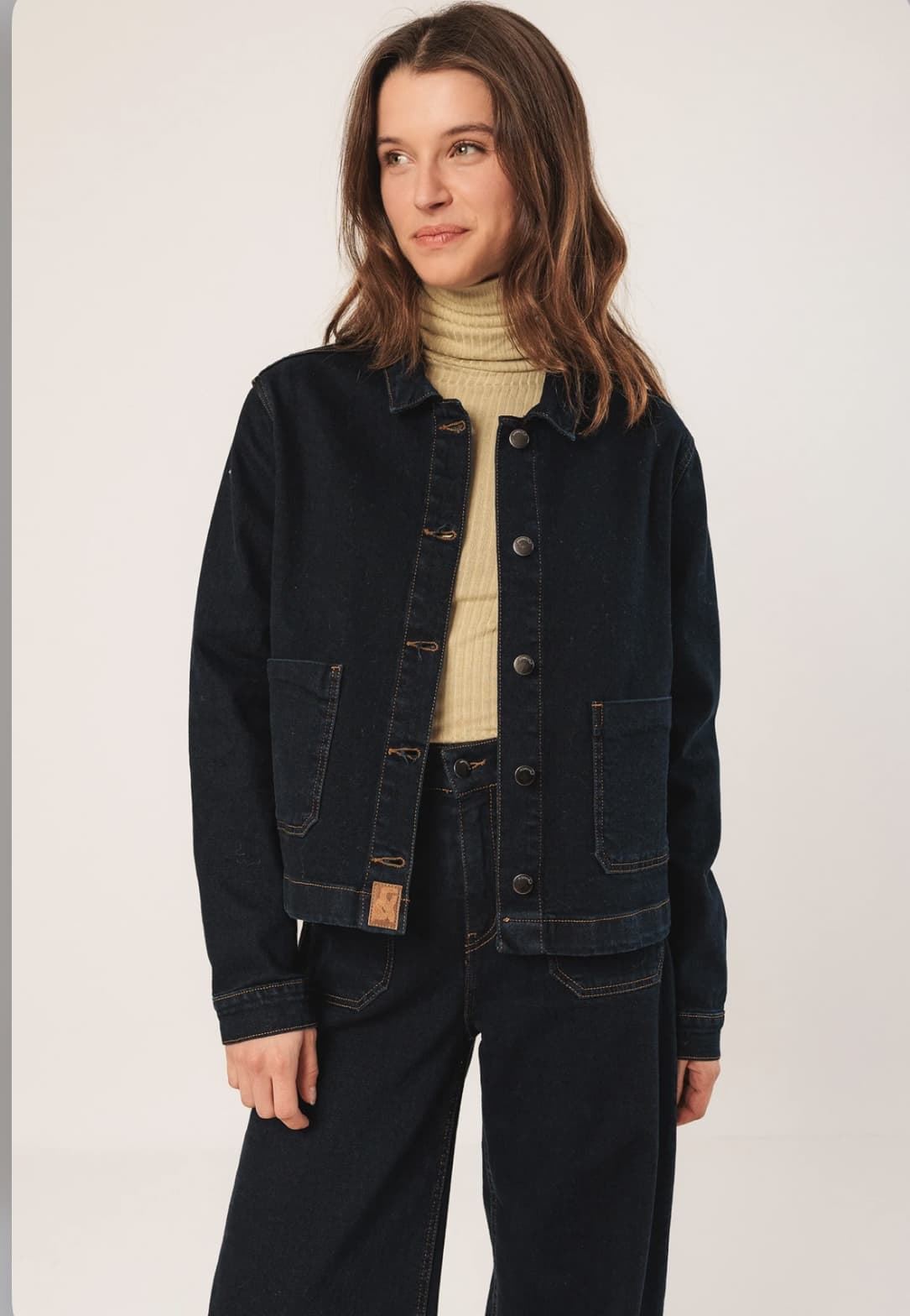 Cazadora Indi & Cold Denim BB290 navy - Imagen 2