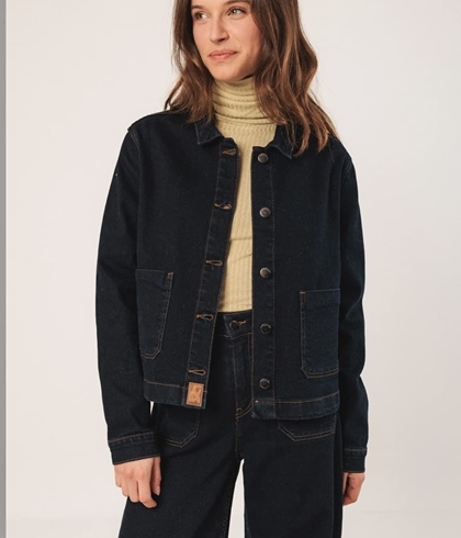 Cazadora Indi & Cold Denim BB290 navy - Imagen 2