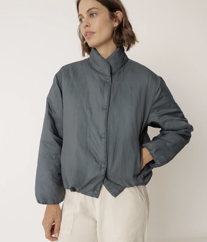 Cazadora Indi & Cold GF615 ACOLCHADO SNAP azul - Imagen 1