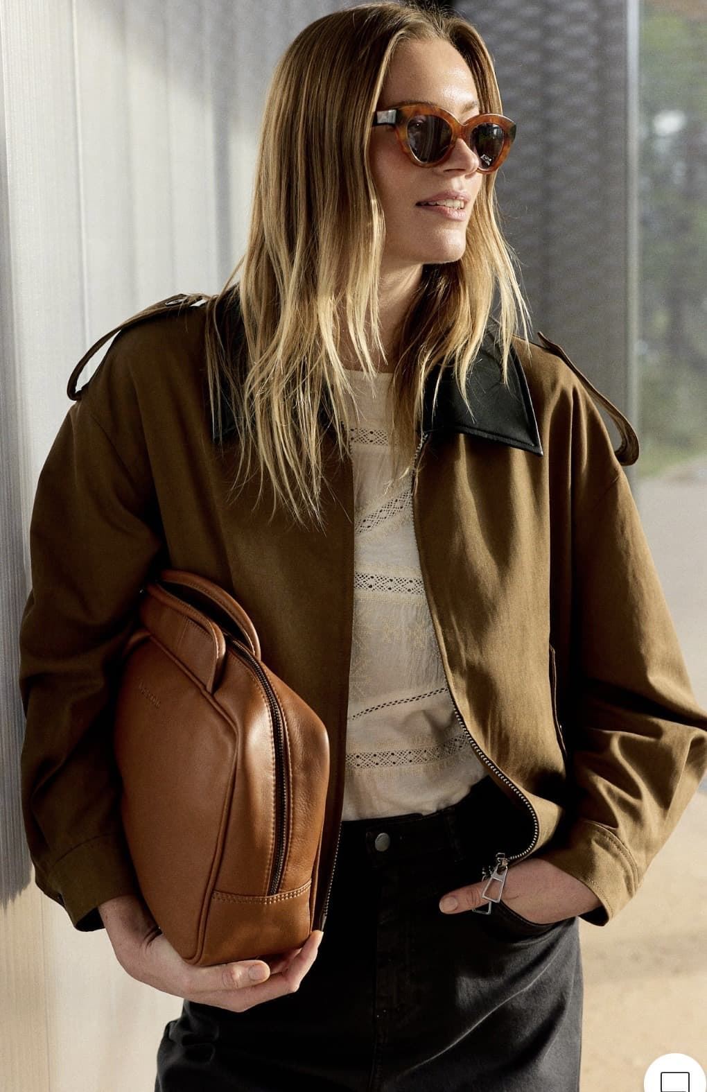 Cazadora Indi & Cold NJ635 Bomber Lyocell - Imagen 5