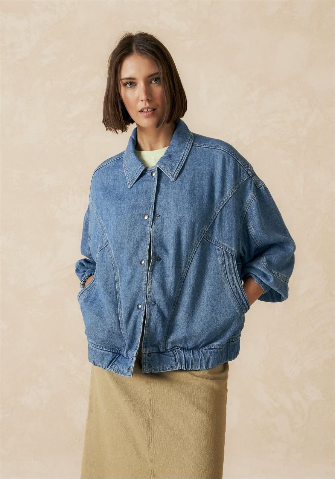 Cazadora Indi & Cold VF245 Denim lavado - Imagen 5