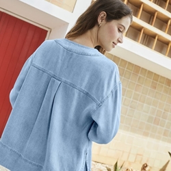 Cazadora sobre camisa  Indi & Cold 105 vaquera Clarita - Imagen 2