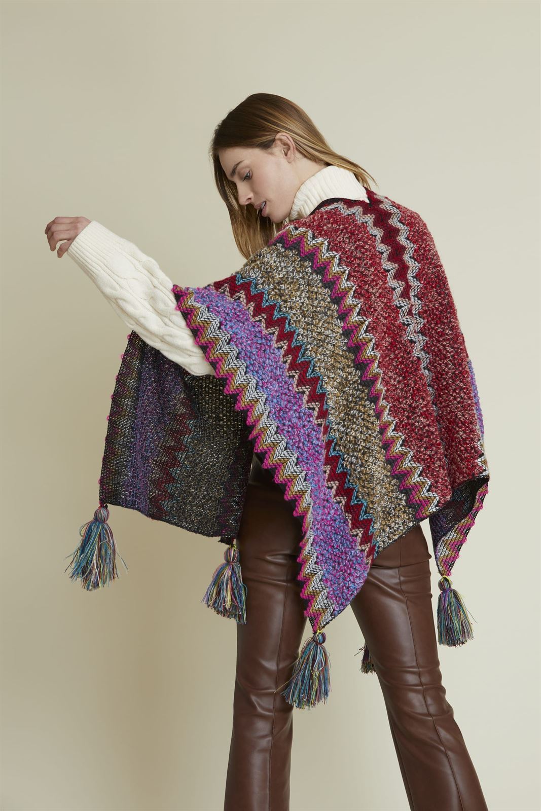 Chal Derhy efecto poncho - Imagen 1