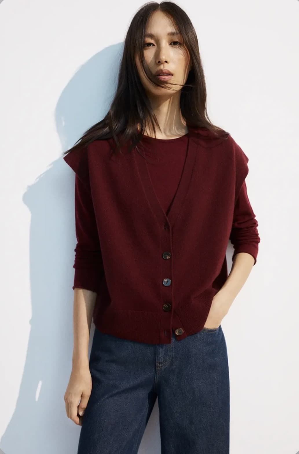 CHALECO ese O ese Ref.: 305213-1040 // CHALECO.WESTON  aubergine - Imagen 1