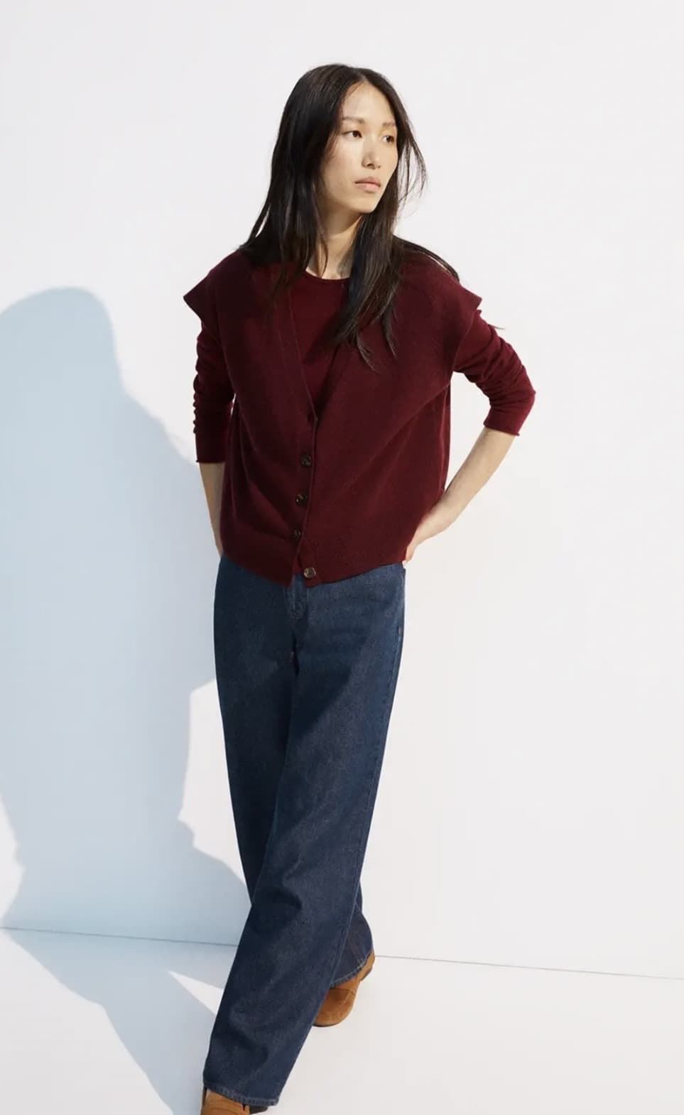 CHALECO ese O ese Ref.: 305213-1040 // CHALECO.WESTON  aubergine - Imagen 2