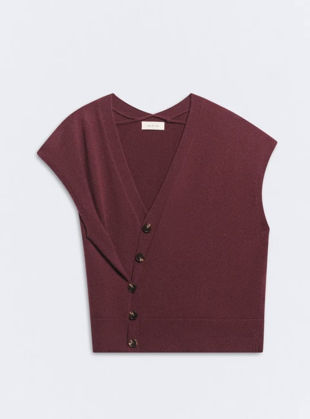CHALECO ese O ese Ref.: 305213-1040 // CHALECO.WESTON  aubergine - Imagen 3
