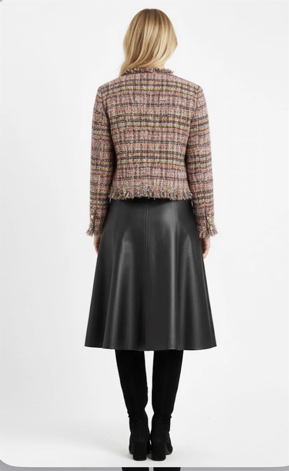 Chaqueta Derhy ENMA-LOU Negro y rosa - Imagen 1