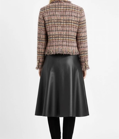 Chaqueta Derhy ENMA-LOU Negro y rosa - Imagen 1