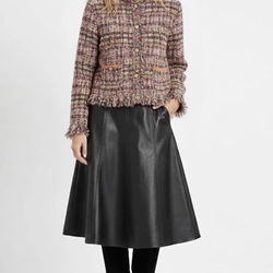 Chaqueta Derhy ENMA-LOU Negro y rosa - Imagen 2