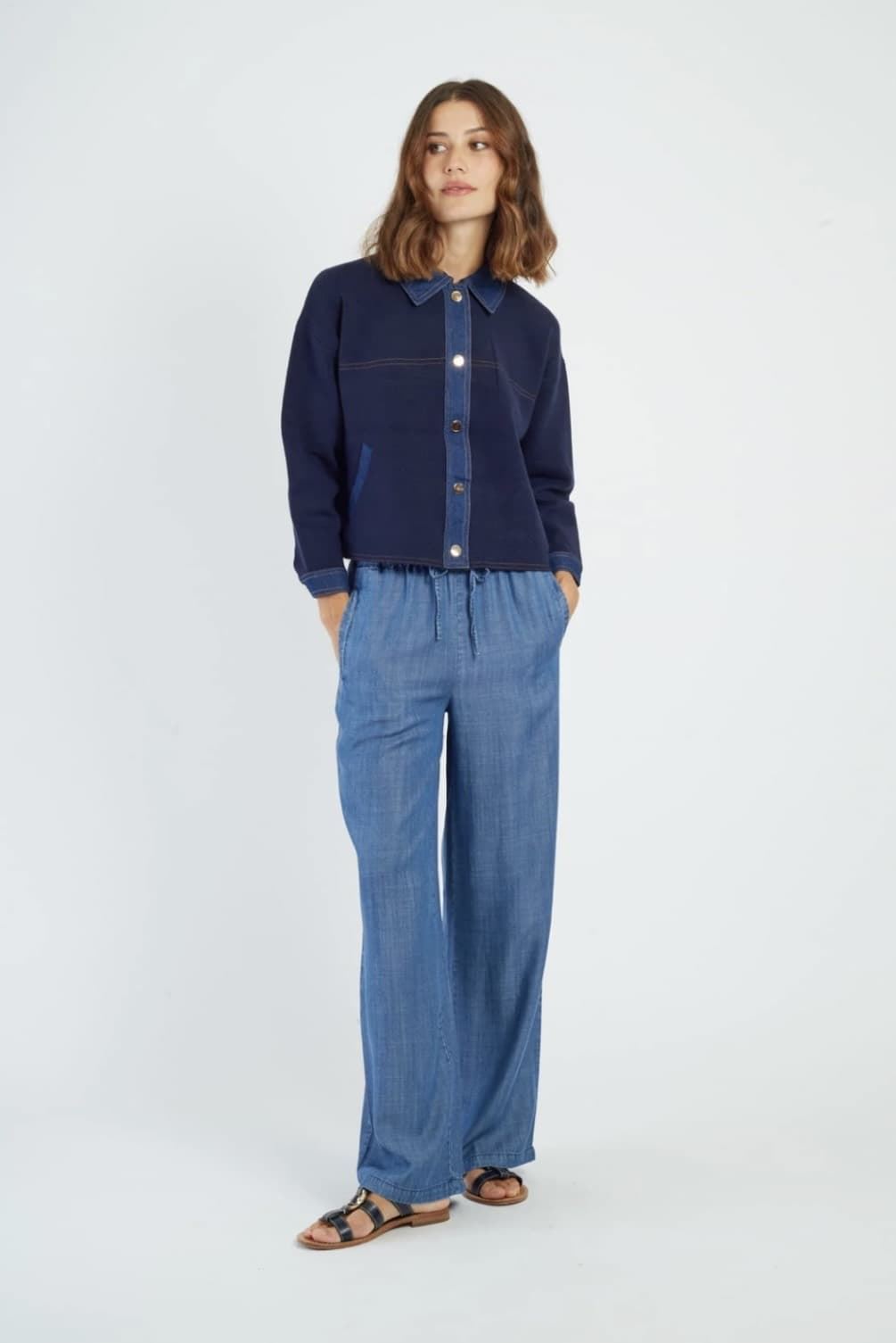 Chaqueta Derhy PETRONILLE  vaquero azul - Imagen 3