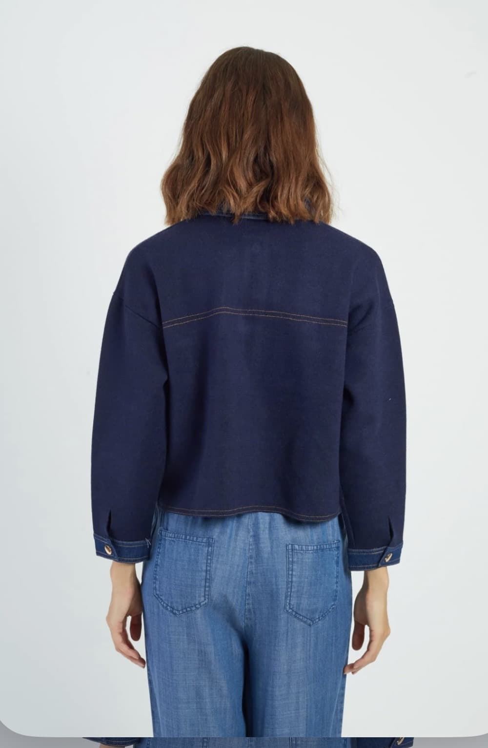 Chaqueta Derhy PETRONILLE  vaquero azul - Imagen 4