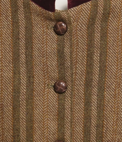 CHAQUETA ese O ese Ref.: 305270-1170 // CH.BAVIERA STRIPES Lana KHAKI - Imagen 1