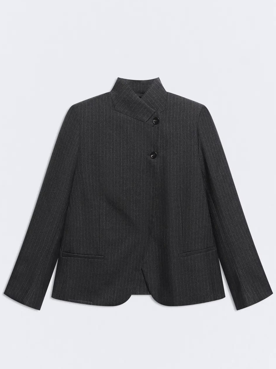 CHAQUETA ese O ese Ref.: 305315-1170 // BLAZER.BASTIAN raya diplomática gris - Imagen 6