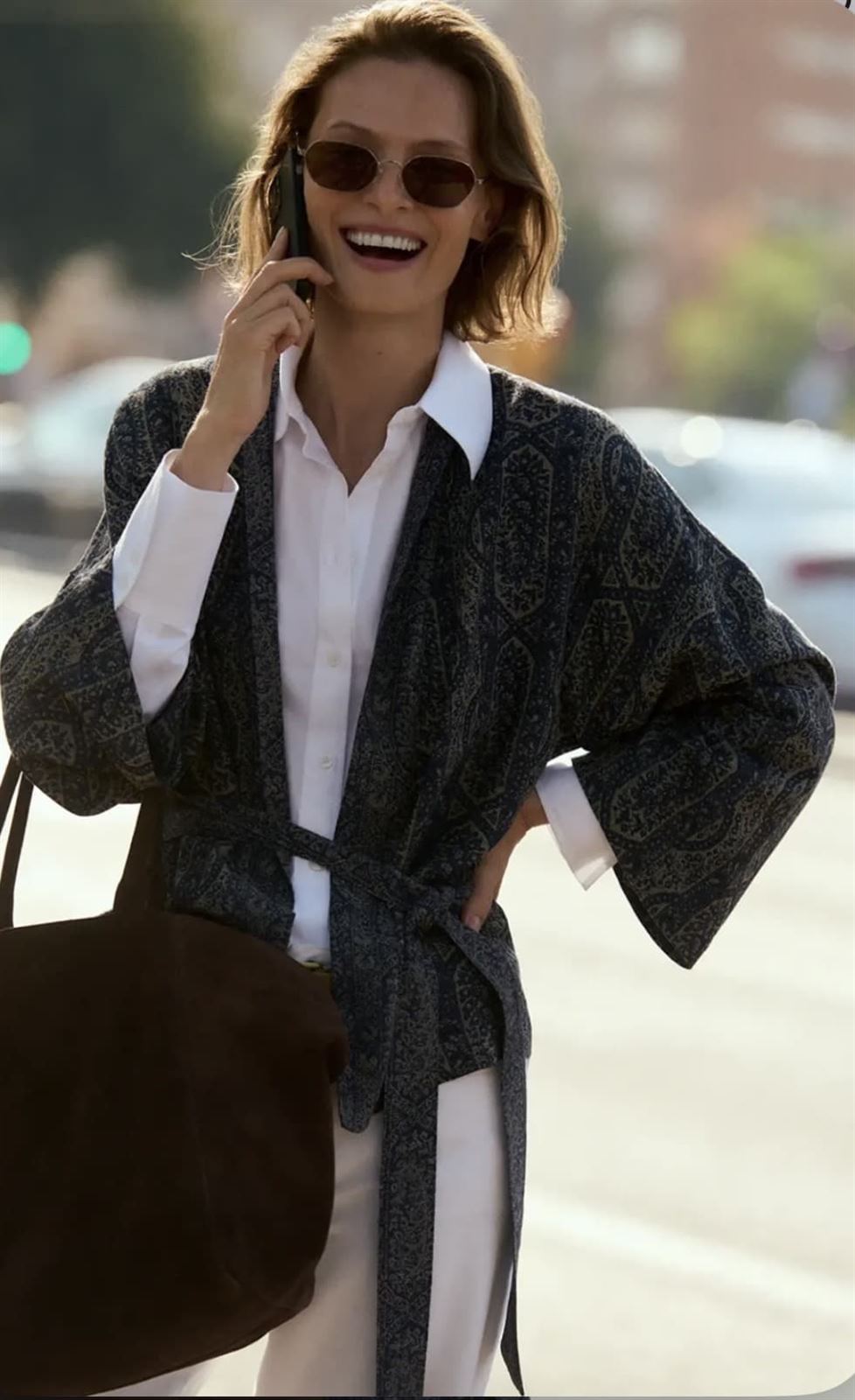 Chaqueta Kimono ese O ese Ref.: 305617-1160 // KIMONO.SIRACUSA - Imagen 1