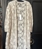 Chaqueta kimono OKY BERNIO 7 lino rústico crochet beige - Imagen 1