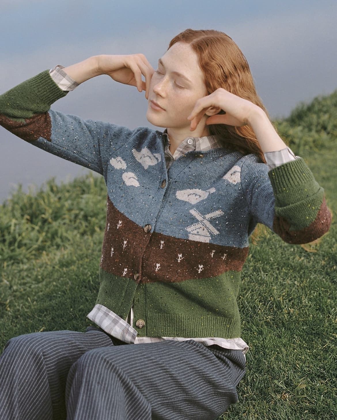 Chaqueta nice things paisaje Holanda - Imagen 3