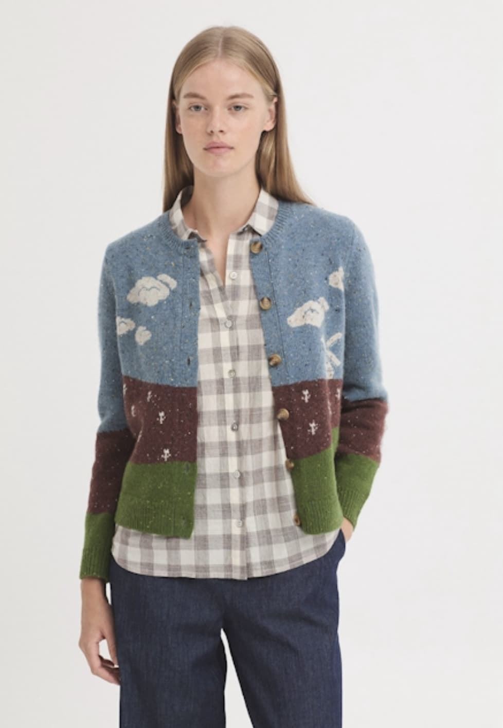 Chaqueta nice things paisaje Holanda - Imagen 4