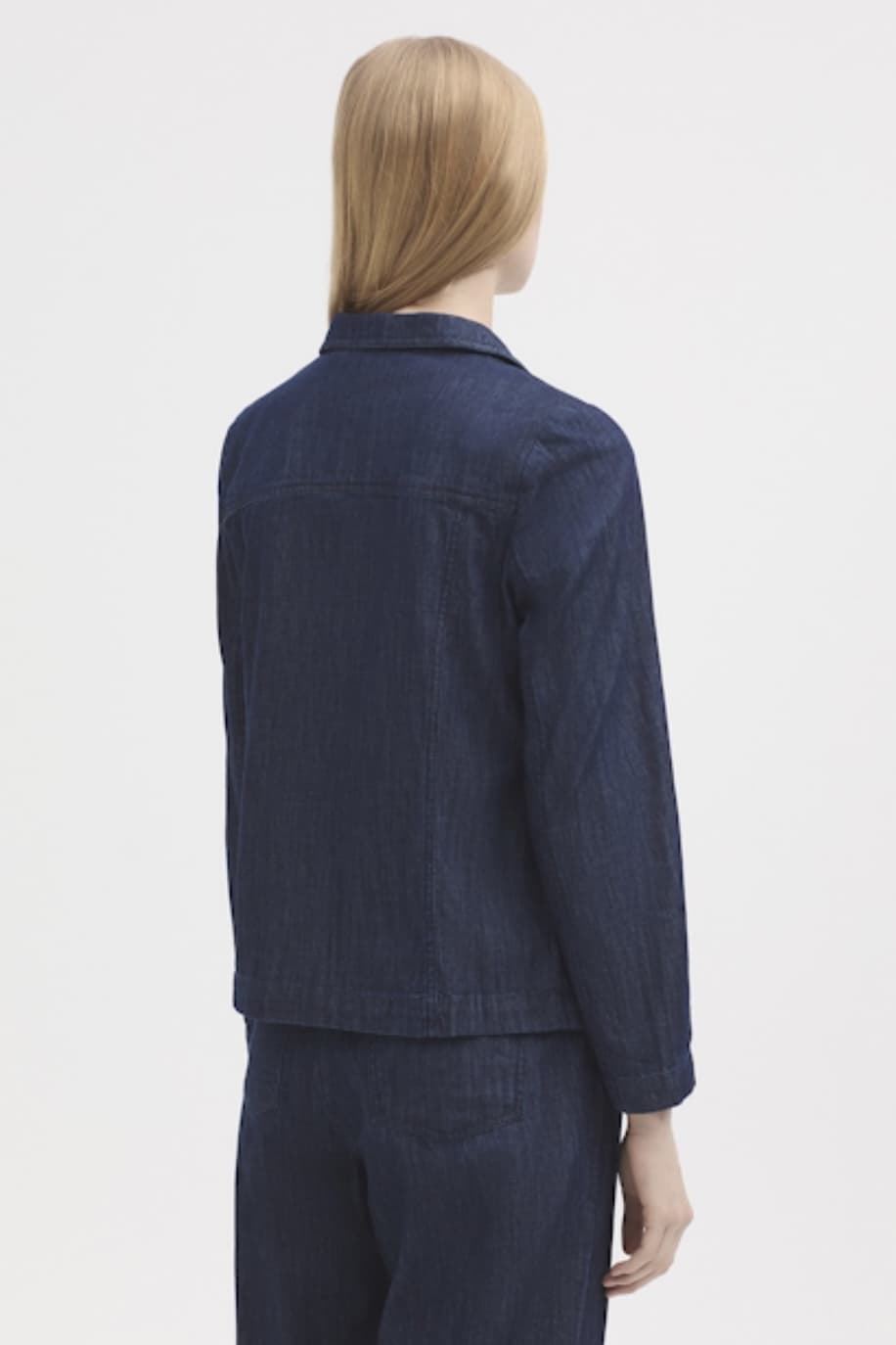 Chaqueta Nice Things vaquero wide fit azul oscuro - Imagen 5