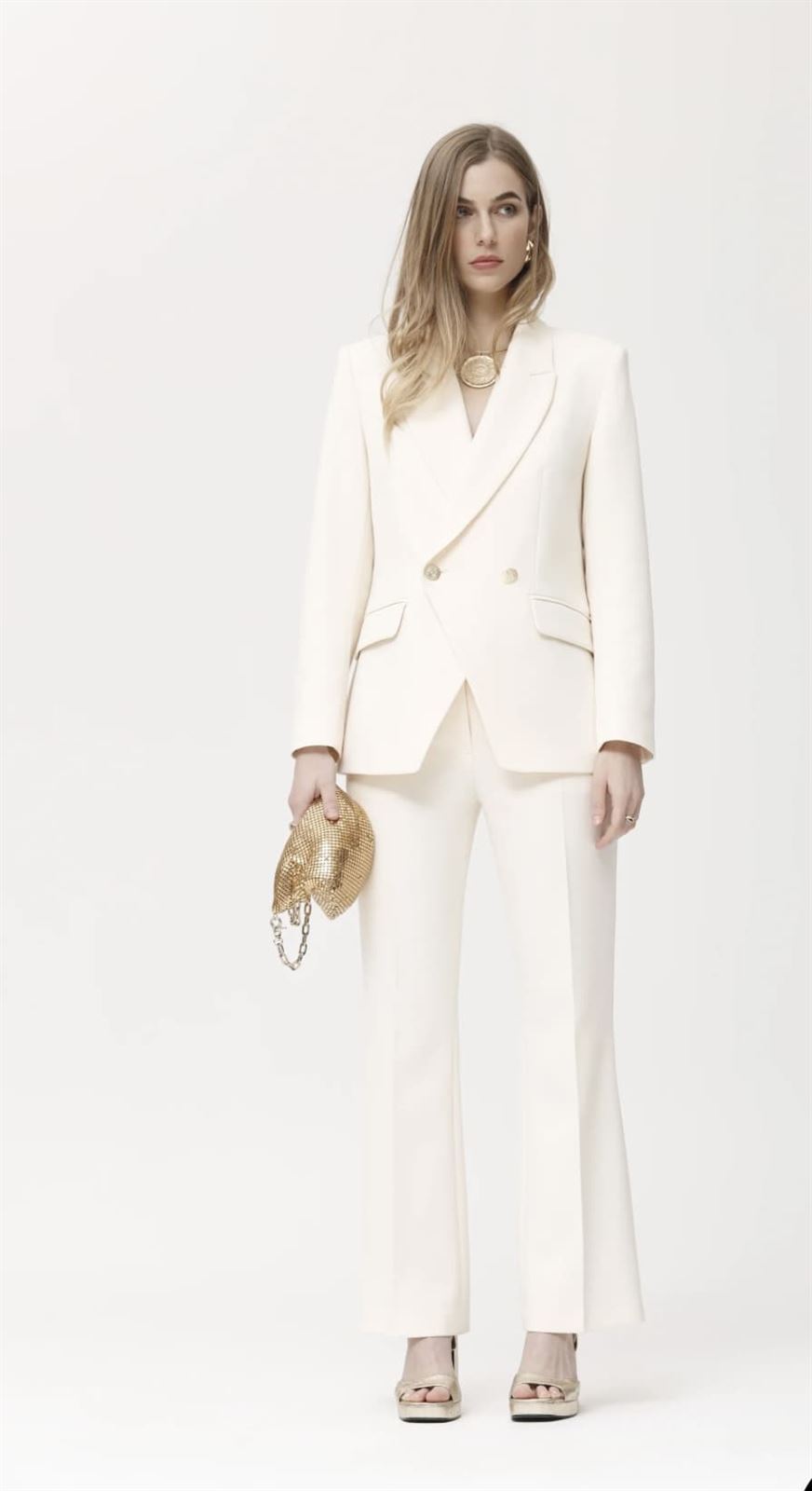 Chaqueta OKY 1105 Cluda Plana Stretch Cruda - Imagen 5