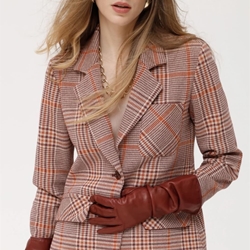 Chaqueta OKY 1149 Libero Punto En Cuadros Multicolor - Imagen 1