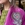 Chaqueta Oky asimetrica terciopelo fucsia - Imagen 1