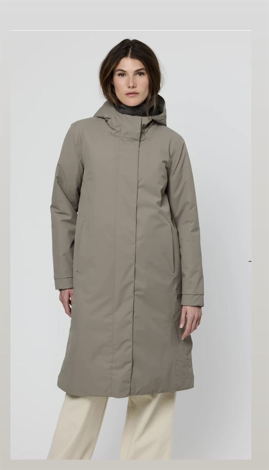 Chaqueta TANTÄ GEL Winter Twig gris topo - Imagen 2