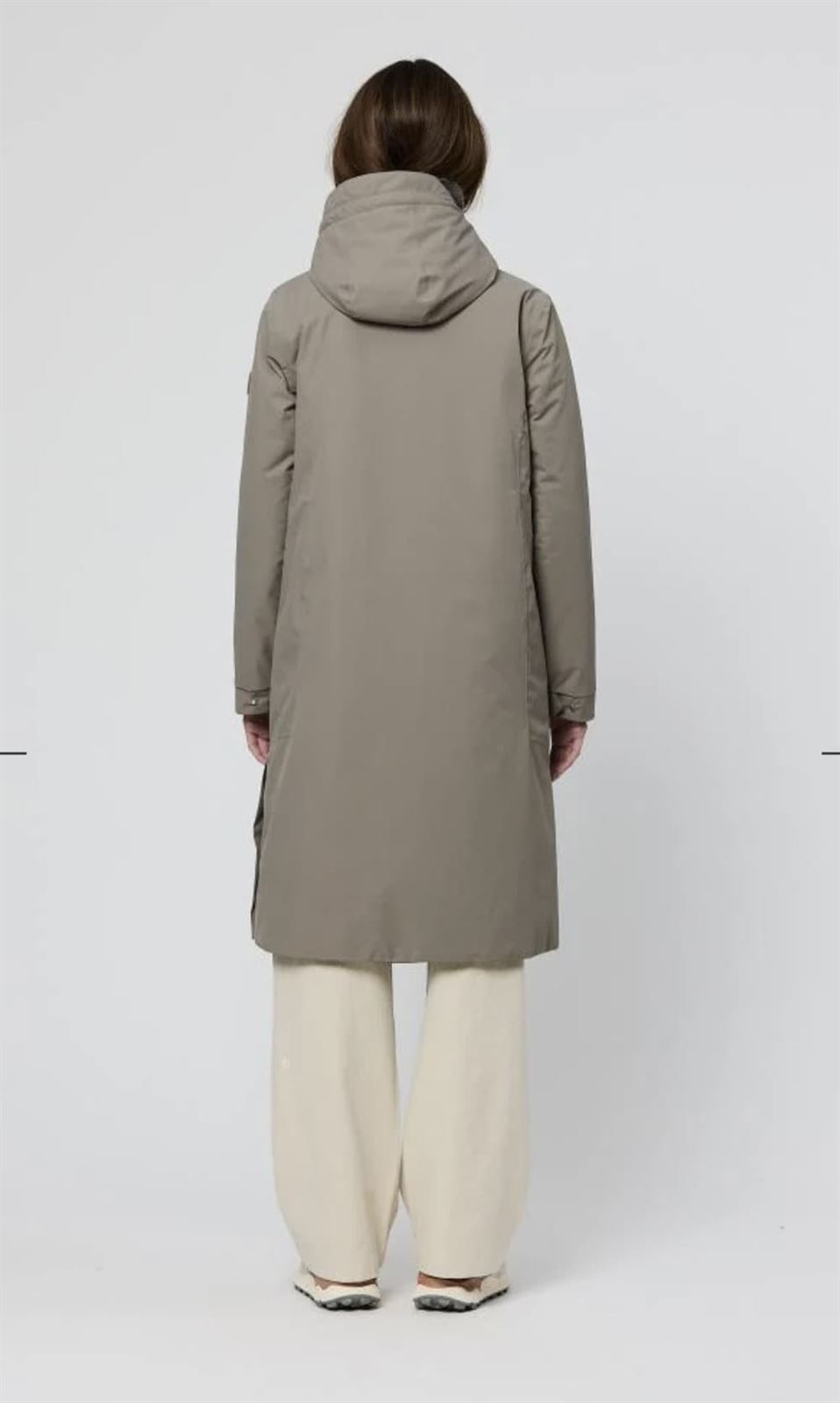 Chaqueta TANTÄ GEL Winter Twig gris topo - Imagen 8